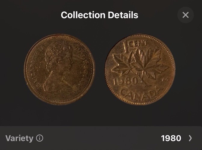 1980 Canada 1 Cent: CIRCULATED