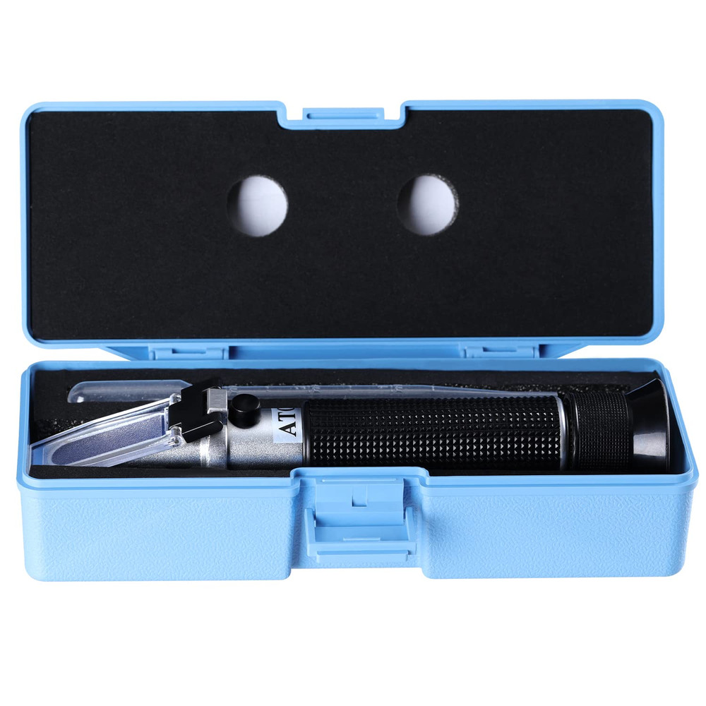 Optics Alcohol Refractometer Automatic Temperature Compensation Alcohol Meter 0~