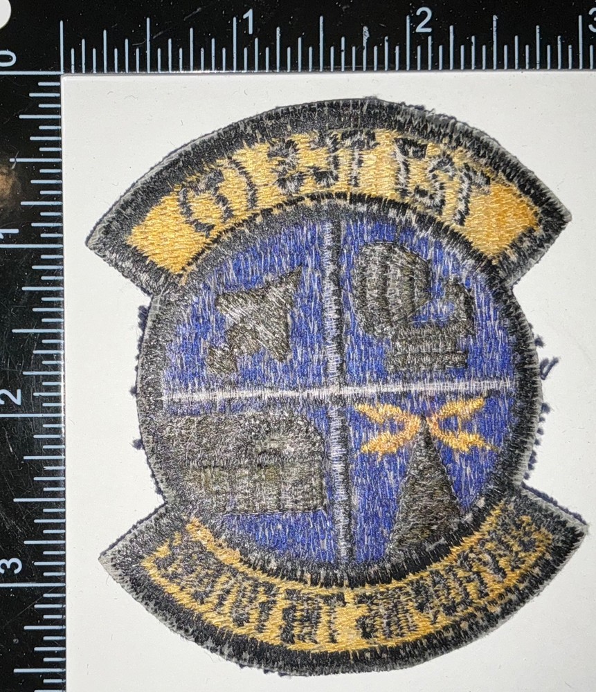 Cold War USAF US Air Force 727th TCS Tactical Control Squadron Test Patch