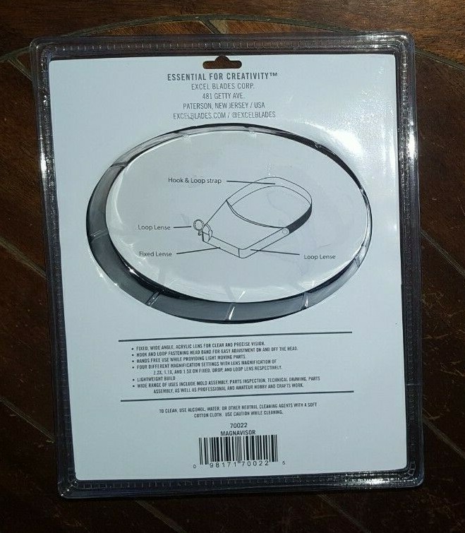 Excel Essential For Creativity MAGNAVISOR ~Adjustable Headstrap~ Item #70022