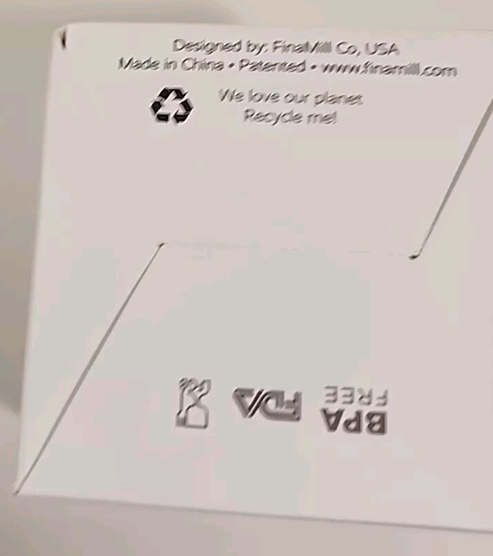 HTF Finamill MAX Grinds Finapod Spice Grinder New In BOX Adjustable