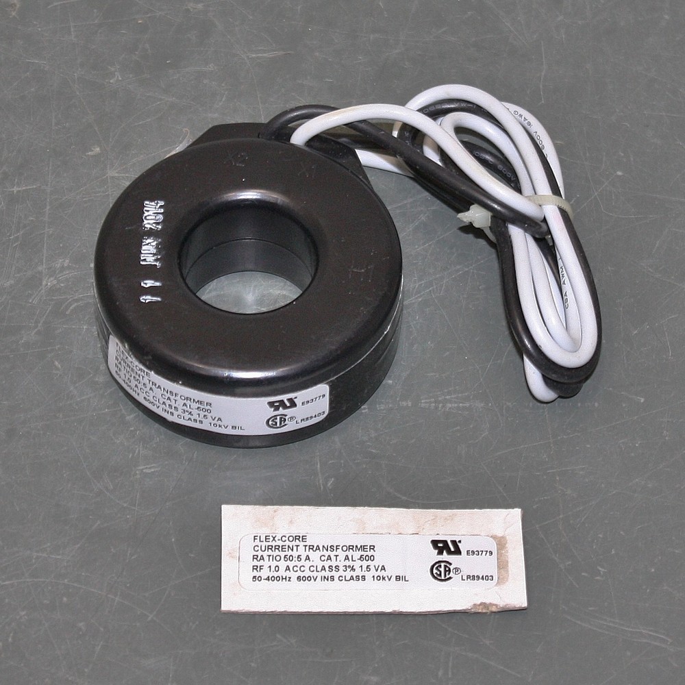 Flex Core Current Transformer AL-500, 50:5 Ratio, Solid Core, Class 3