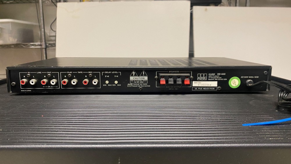 Vintage ADC DD-4AX Digital Delay Processor