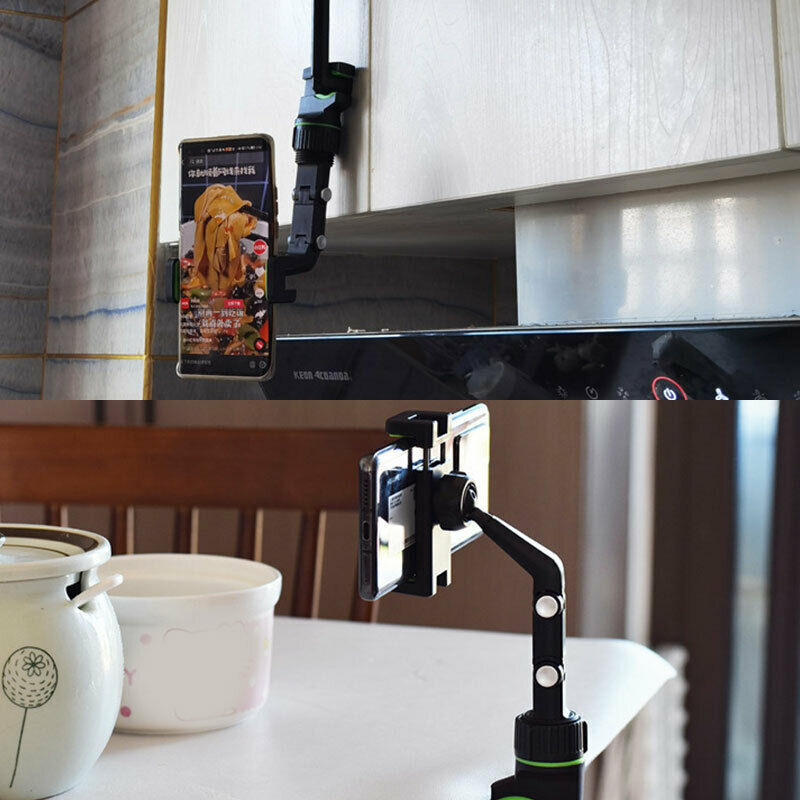 360° Rotation Adjustable Holder Car Rearview Mirror Mount Clip Phone Cradle GPS