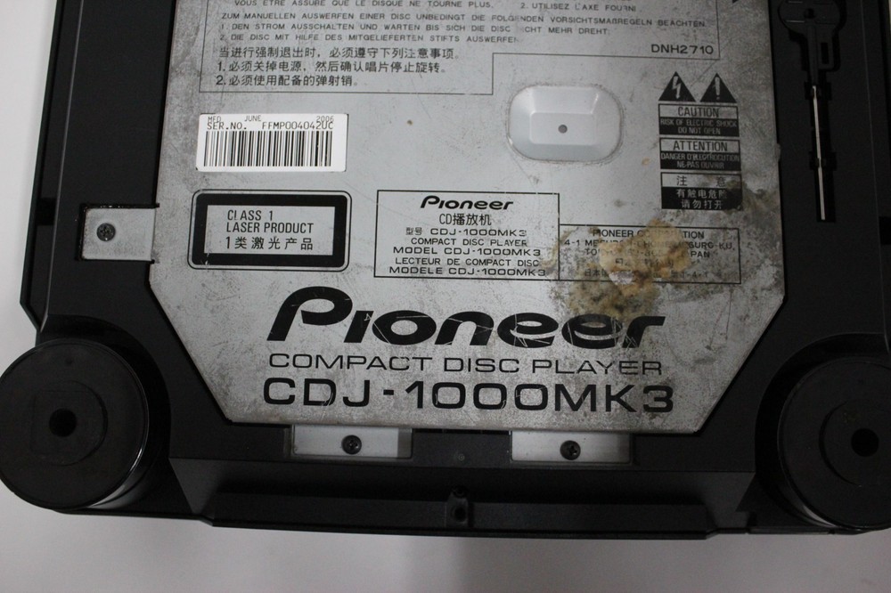 Pioneer CDJ-1000MK3 Digital CD Compact Disc Deck Turntable Player