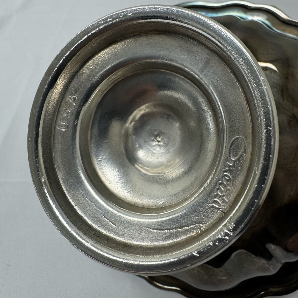 Vintage Oneida Silver Plated Candy / Mint Dish - 5.75"