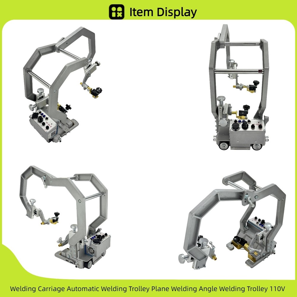 Welding Carriage Automatic Welding Trolley 110V Angle/Plane Welding