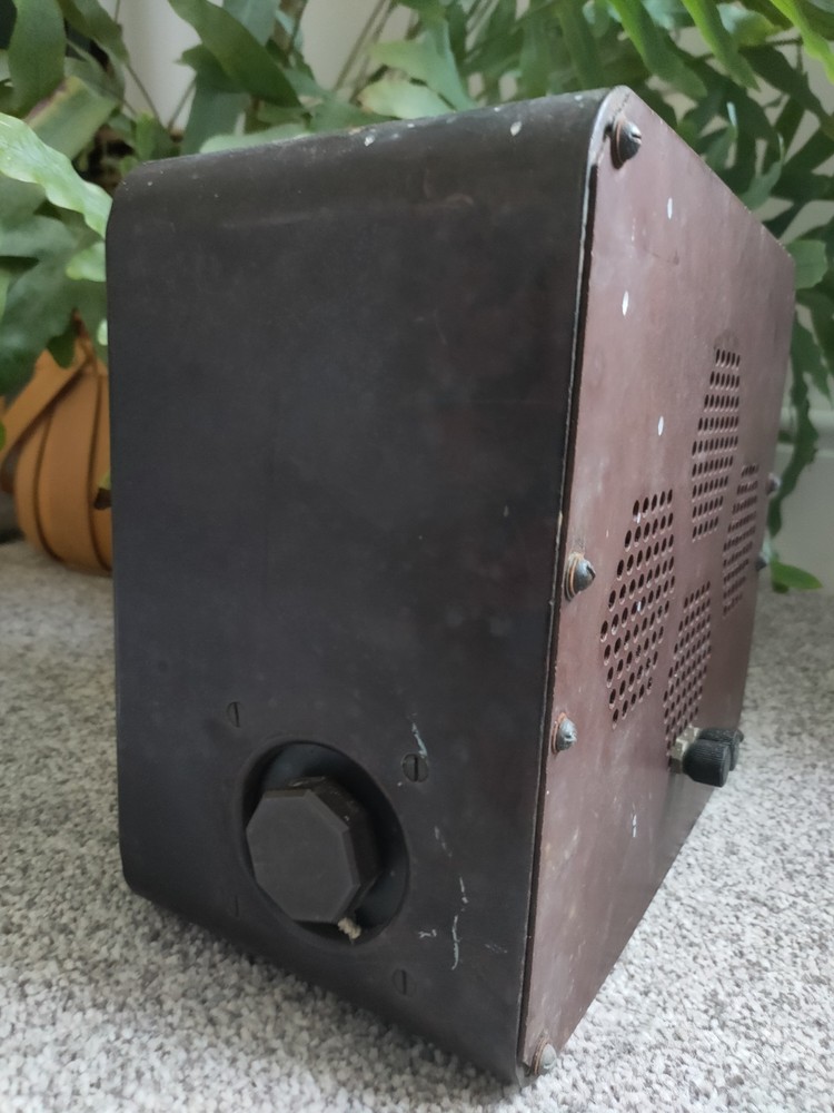 REES MACE BAKELITE EXTENSION SPEAKER Untested Something Rattling Inside