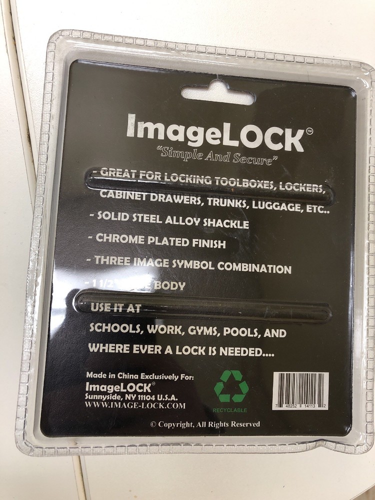 Combination Lock (image) Perfect for escape rooms