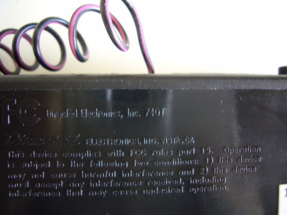 Avital 3100 Alarm system Main Module/Brain ONLY