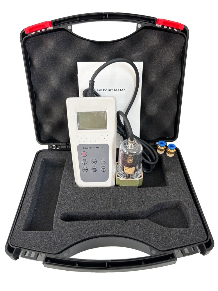 Handheld Dew Point Meter Tester with Temp Range -20℃~60℃(-4~140℉) Accuracy 0.5℃