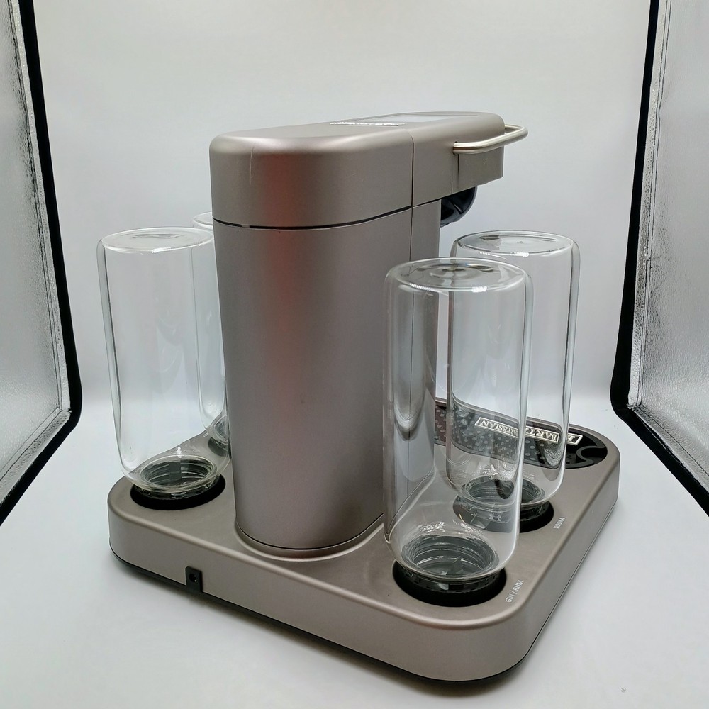 Bartesian Automatic Cocktail Maker – 5 Bottle System plus Shot glasses