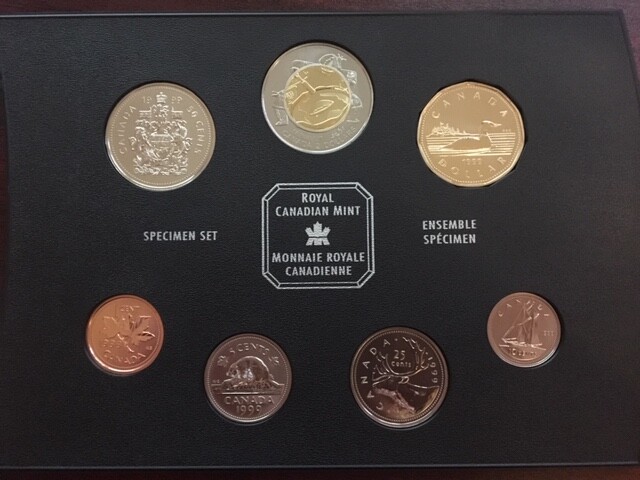 1999 Royal Canadian Mint Specimen Set
