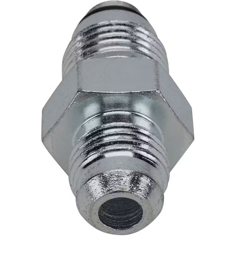 Steel Power Steering Box Adapter Fitting 16mm-1.5 IFM/-6 AN IMCA NHRA Brand New