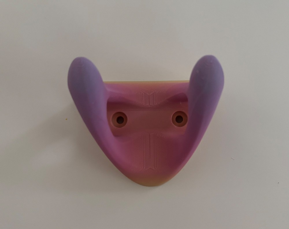 Wall Mount Guitar  Holder Hook  3D Printed Universal Neck Support