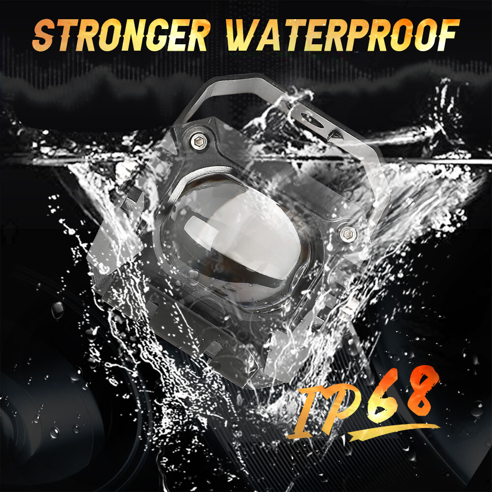 Roof 42" LED Light Bar +4"Pods Wire For Can-am Commander 700 1000R Max 2022-2025