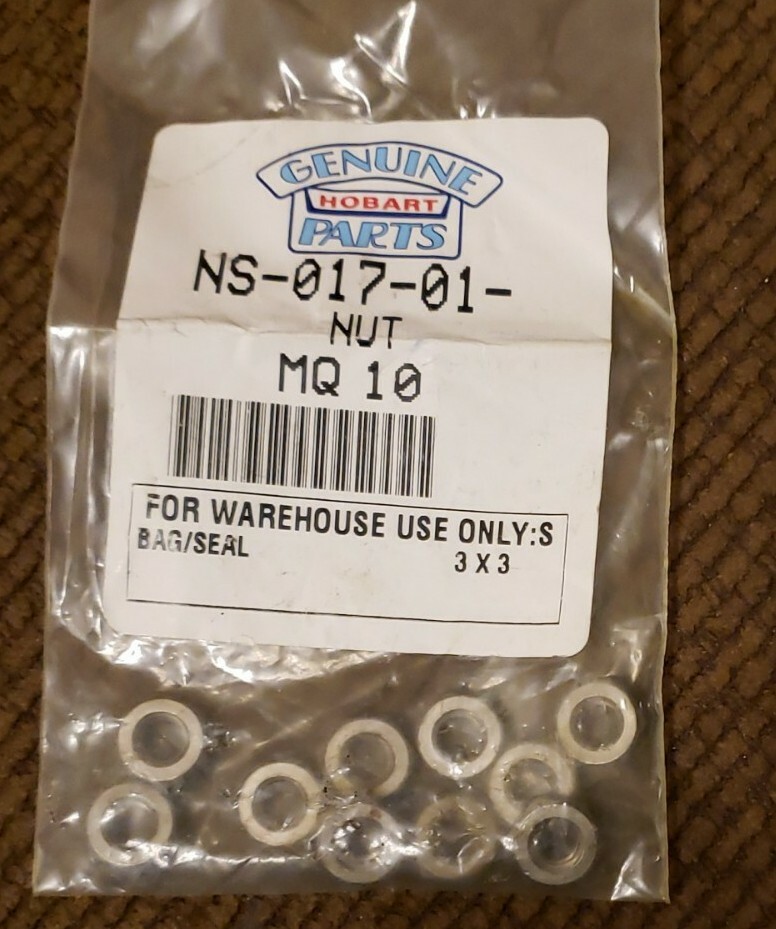 Hobart Nut (10) Ns-017-01