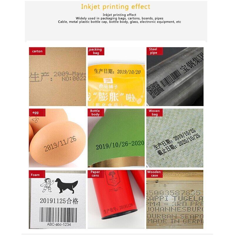 Hand-held Inkjet Printer Auto Conveyor Intelligent Printer Production Date