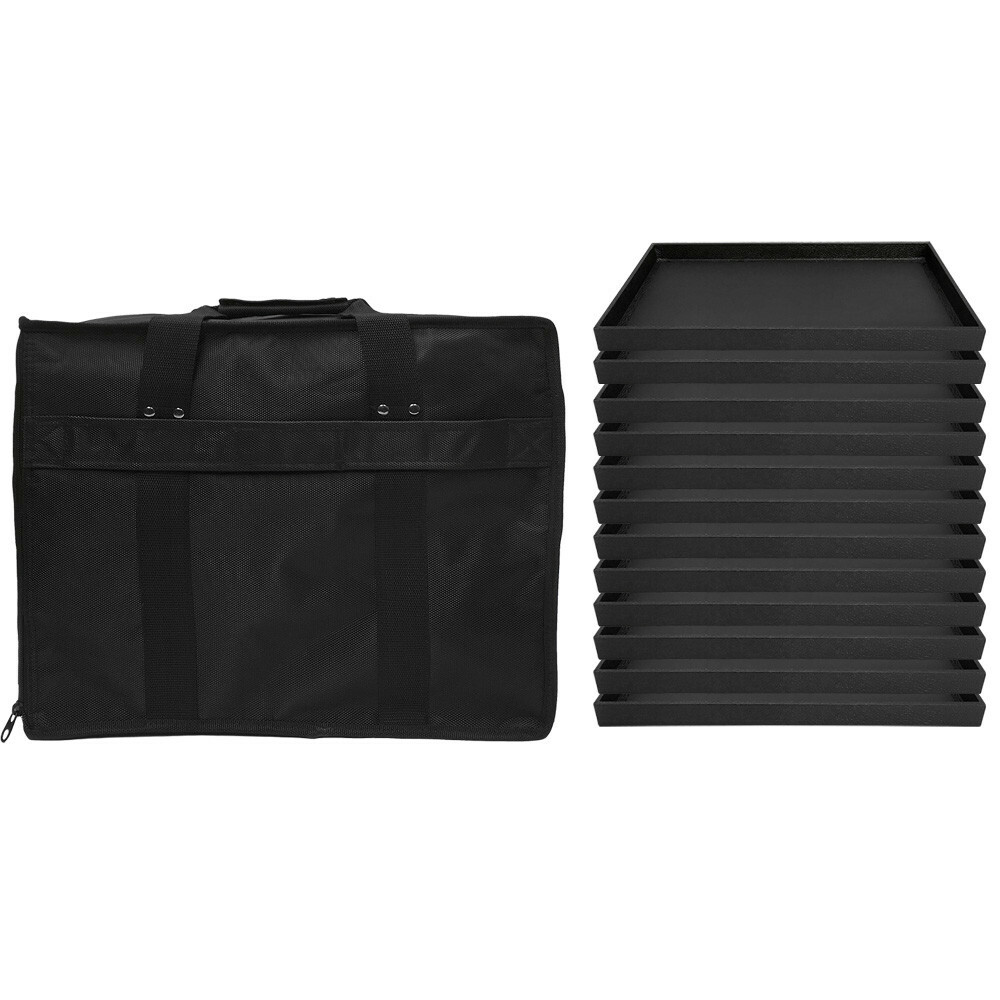Jewelry Sample Display Case Carrying Showcase Box Collector Organizer 12 Pc 1"