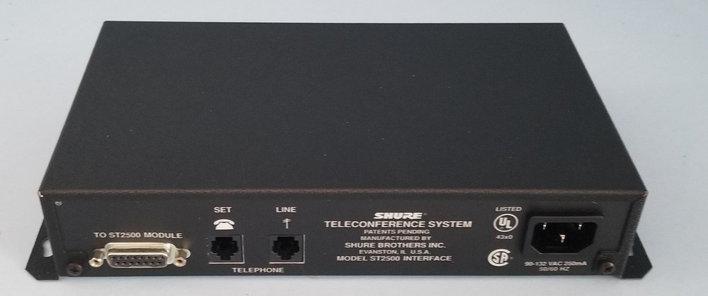 Shure ST2500 Acoustic Module/ Interface Teleconference System