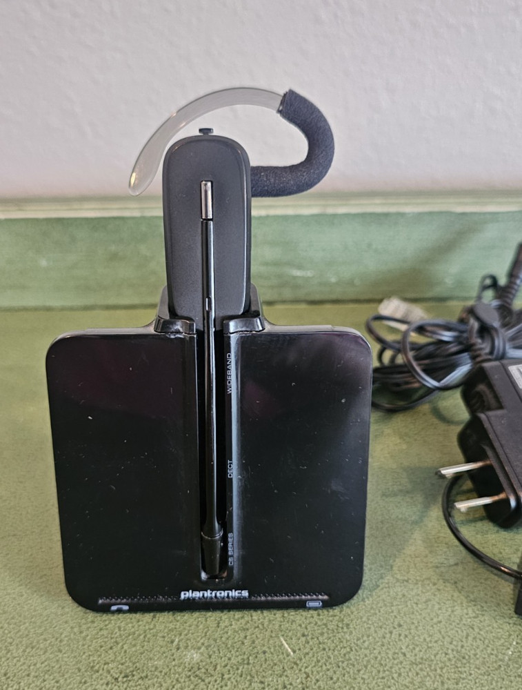 Plantronics CS540 Wireless DECT Headset Poly Single Ear Noise Canceling