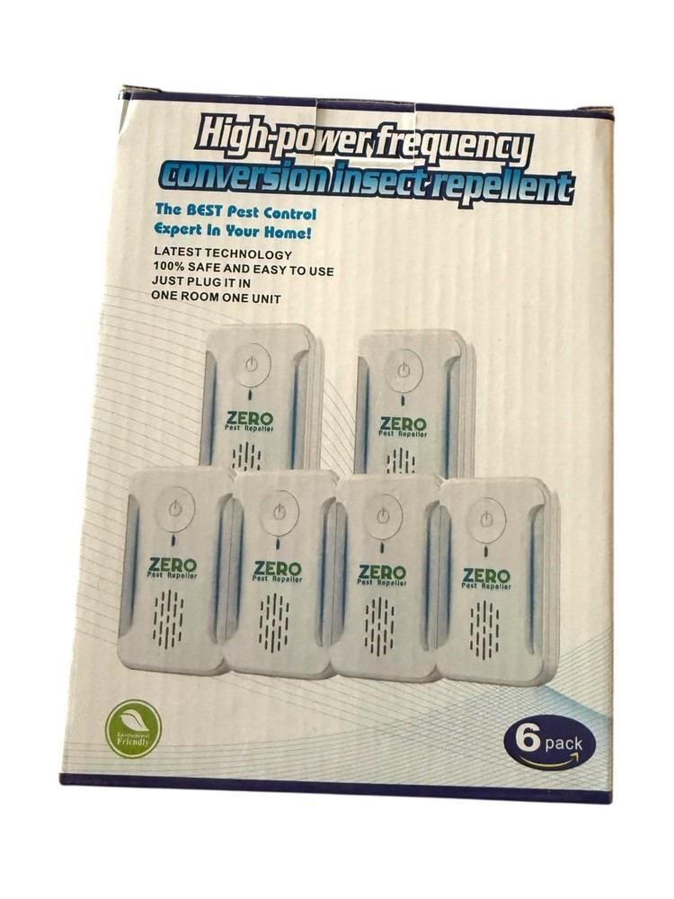 High-Potency Frequency conversion insect repellent 6pk