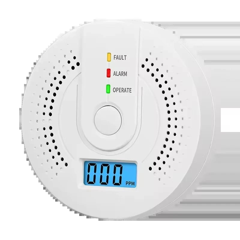 Carbon Monoxide Detector Warning Alarm Sensor LED Digital Battery Powered