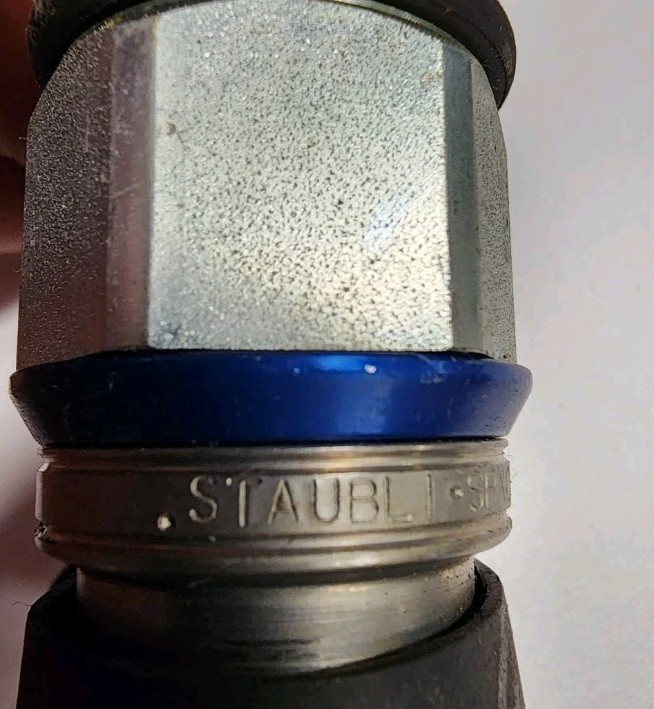 NEW STAUBLI SPX08-WP QUICK COUPLING 3/4" ID