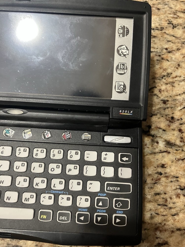 HP 620LX Black Handheld Portable Compact Palmtop Computer Read Description