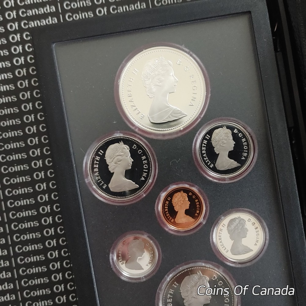 1982 Canada 7 Coin Proof Set - With Special Edition Silver Dollar #coinsofcanada