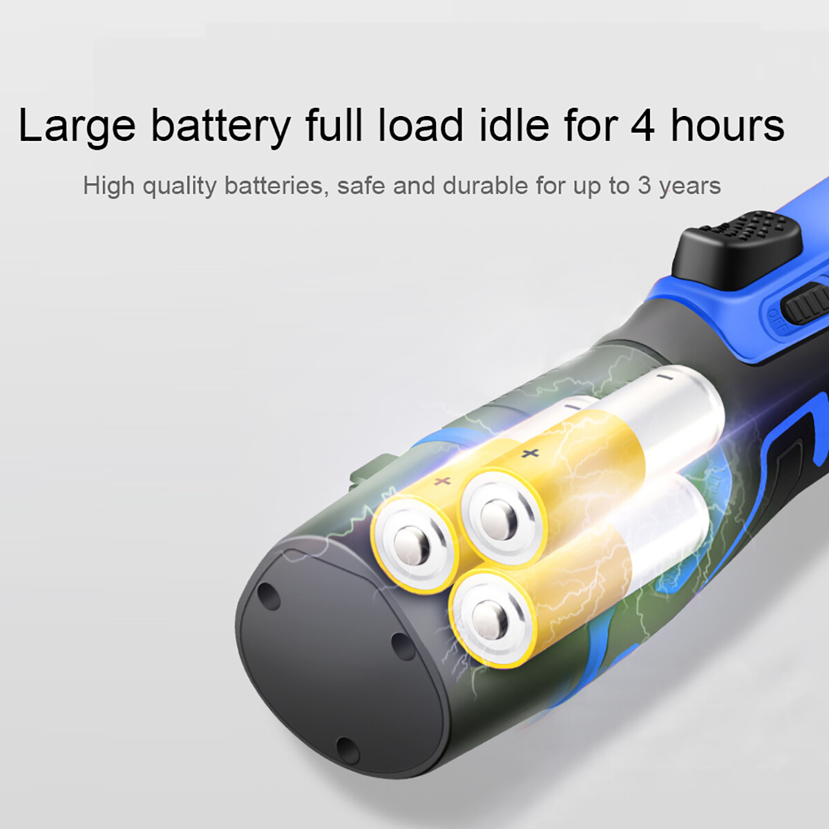 3/8" Cordless Electric Ratchet Right Angle Wrench Impact Power Tool +2 Batteries