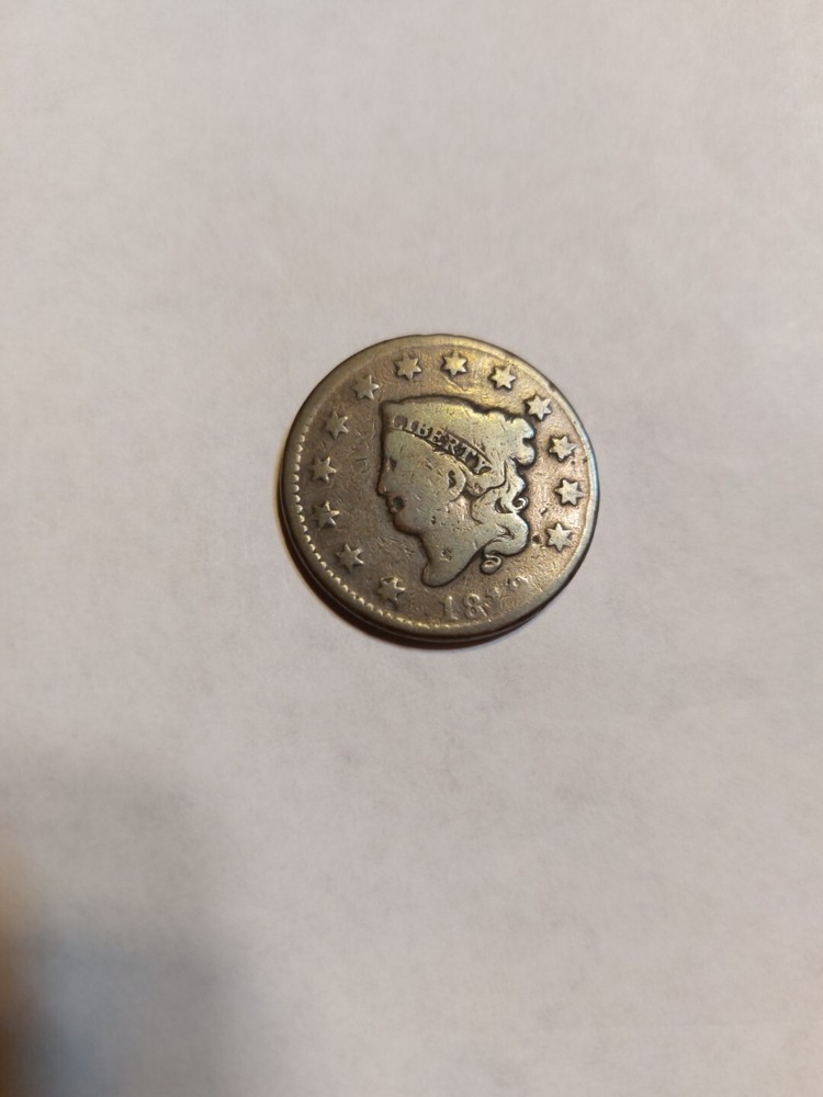 1819 Coronet Head Large Cent Fine