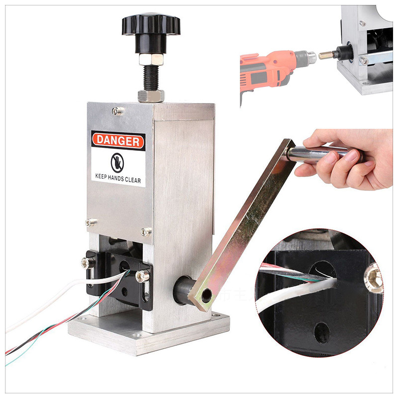 Wire Stripping Machine Crank Small Wire Stripper Scrap Wire And Cabl