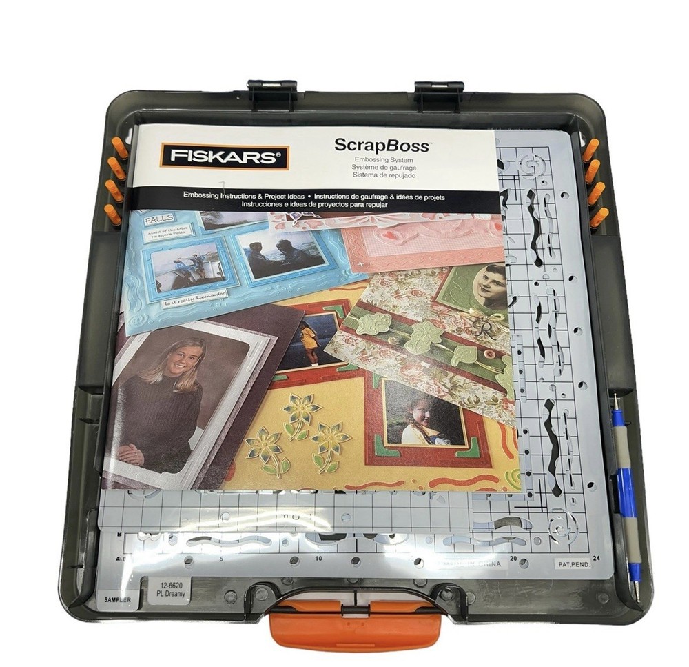 Fiskars Scrapboss and Mini Shape Boss Portable Embossing Systems