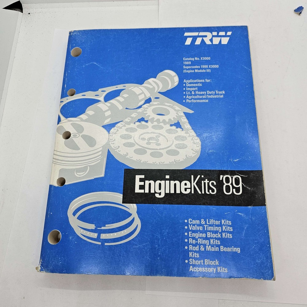 1989 TRW Engine kits X3000