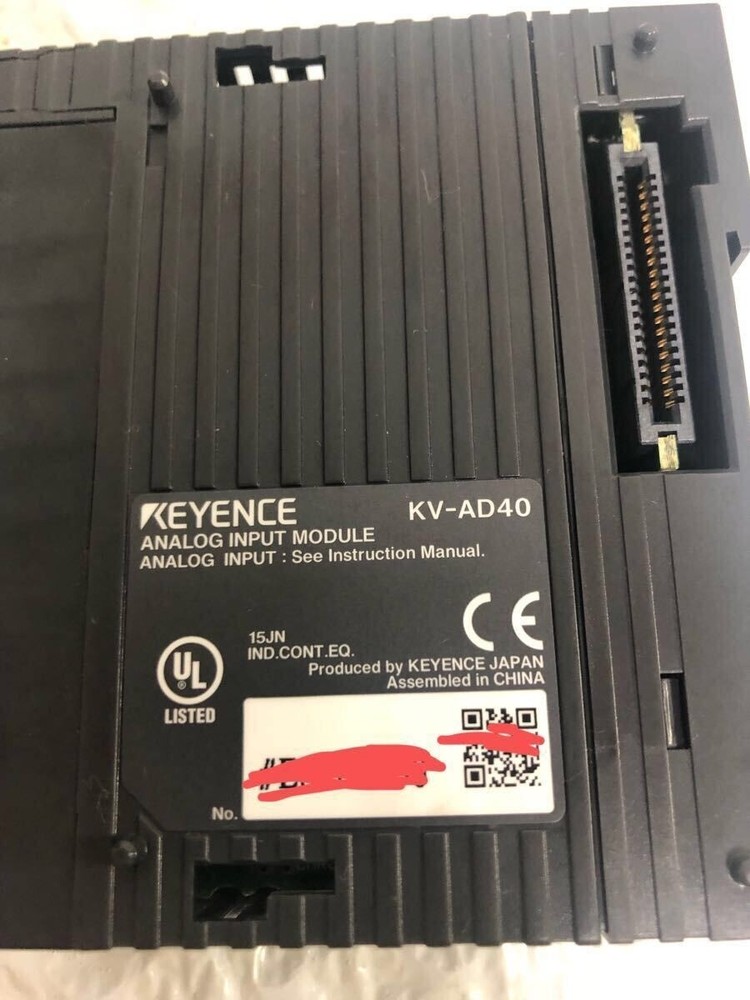 KEYENCE KV-AD40 PLC Analog Input Module Excellent Tested USED