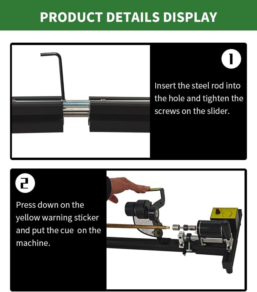 Billiard Cue Repair Machine Multi Function Tool Kit