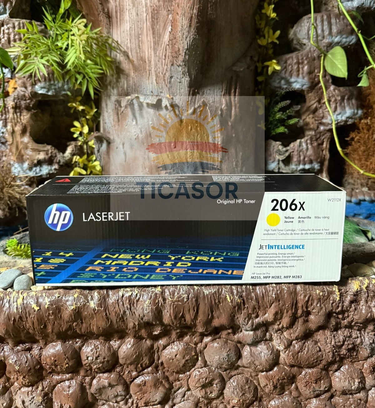 HP 206X Toner Cartridge Color 3 -Set Cyan Yellow Magenta W2111x W2112x W2113x