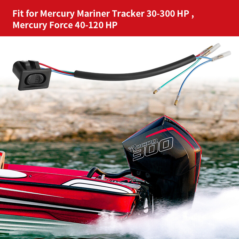 Trim Tilt Switch 87-856990 for Mercury Force Cowl Cowling Pan 30-300 HP 40-120HP