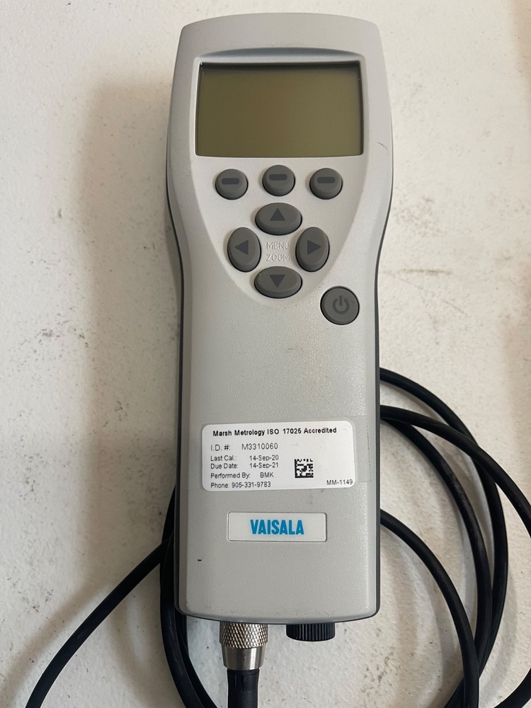 Vaisala MI70 Handheld Indicator - HMP75 Relative Humidity & Temperature Probe
