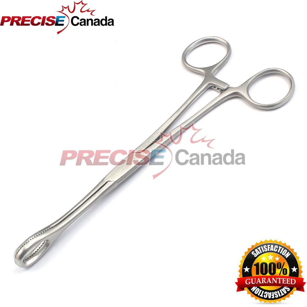 Sponge Forceps 10" Straight Gynecology Surgical Instruments