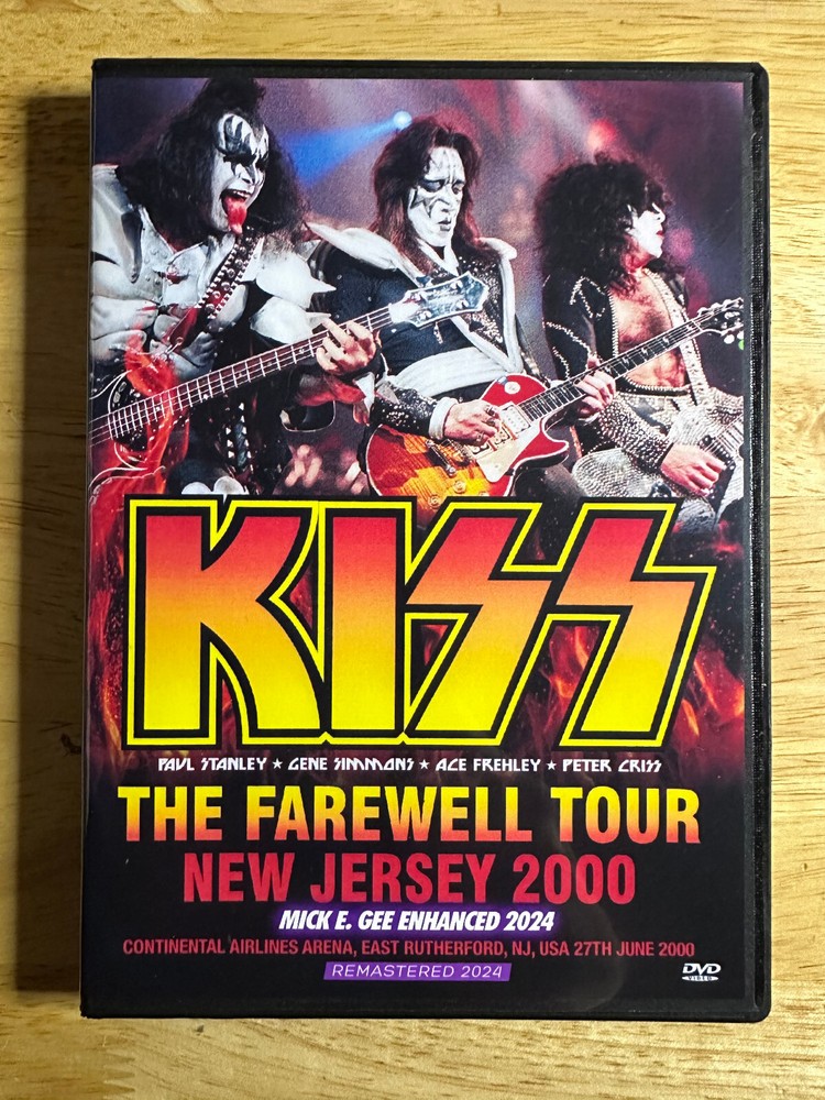KISS - The Farewell Tour New Jersey 2000 Remastered 4-DVD Box Set