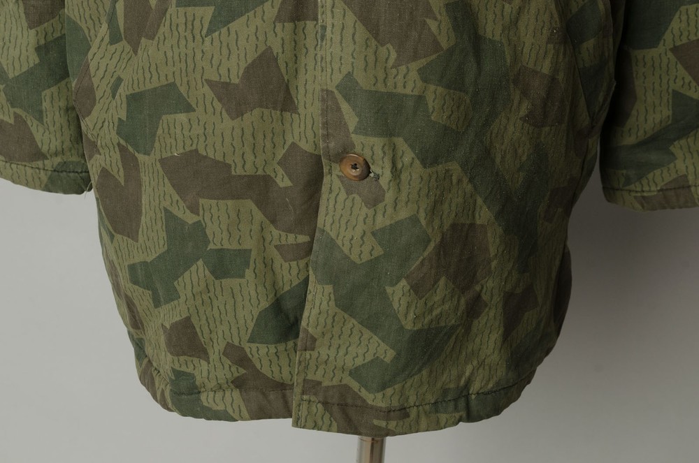 VTG 60 70S Bulgarian Army Splinter Camouflage Pattern Field Jacket