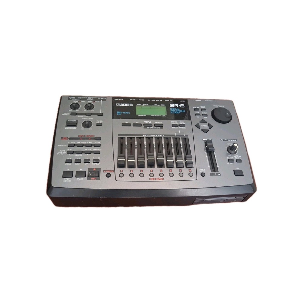 “Boss BR-8 Digital Recording Studio – tested – Missing Knobs