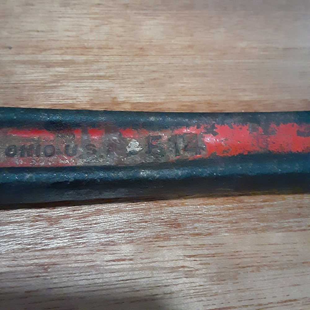 RIDGID E14, OFFSET ANGLE PIPE WRENCH ELYRIA, OHIO U.S.A.