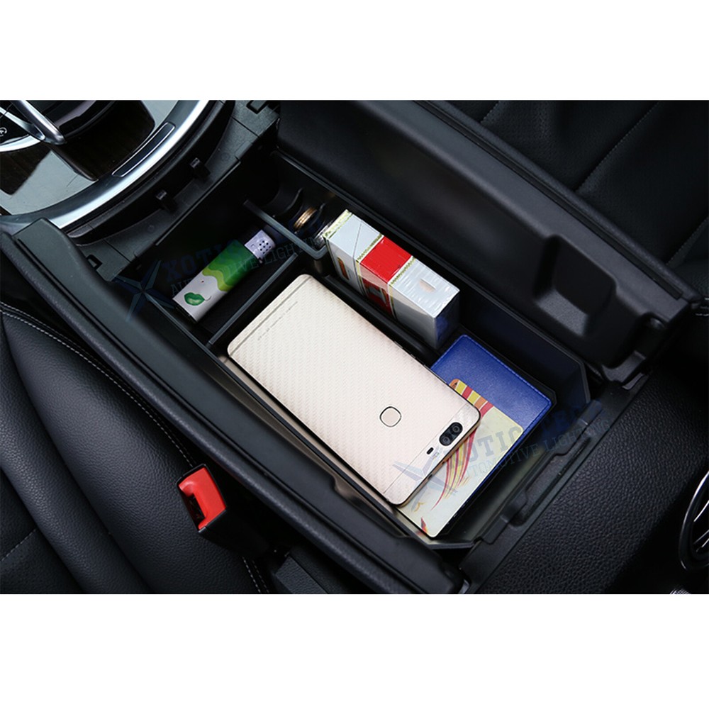 Console Container Tray Secondary Storage Box Insert For Mercedes C GLC Class 15+