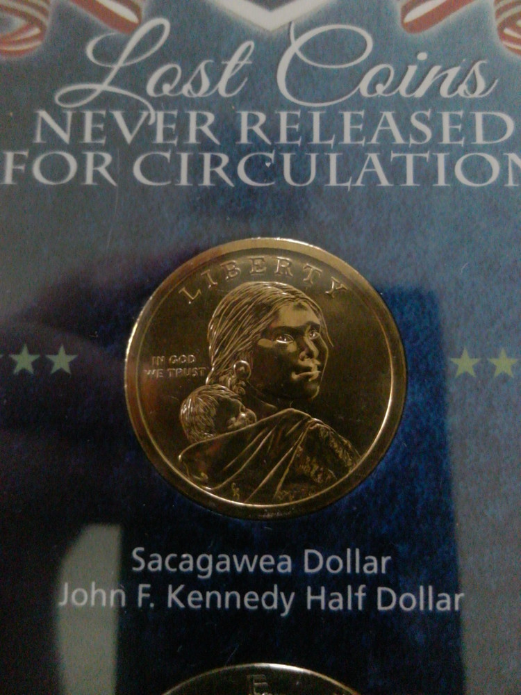 2013 Lost Coins Never Released for Circulation Dollar & Half Dollar Case & COA
