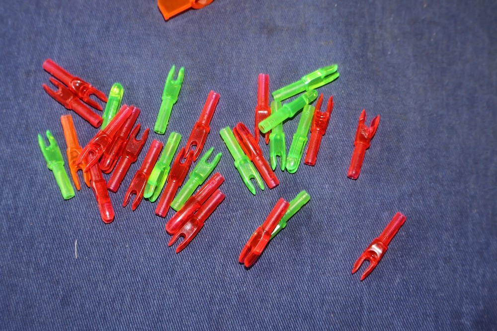Micellaneous Archery Points,Inserts,and Knocks for Building Your Own Arrows