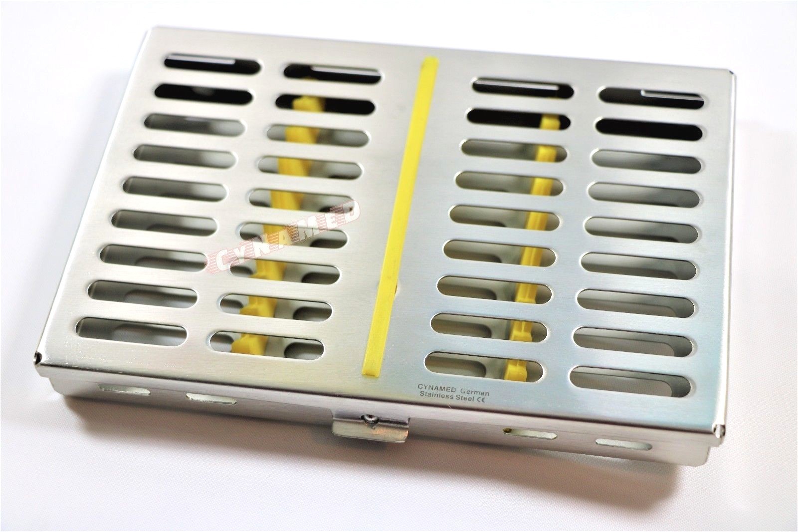 10 GERMAN DENTAL SURGICAL AUTOCLAVE STERILIZATION CASSETTE BOX 7.25"LX 5"W X0.75