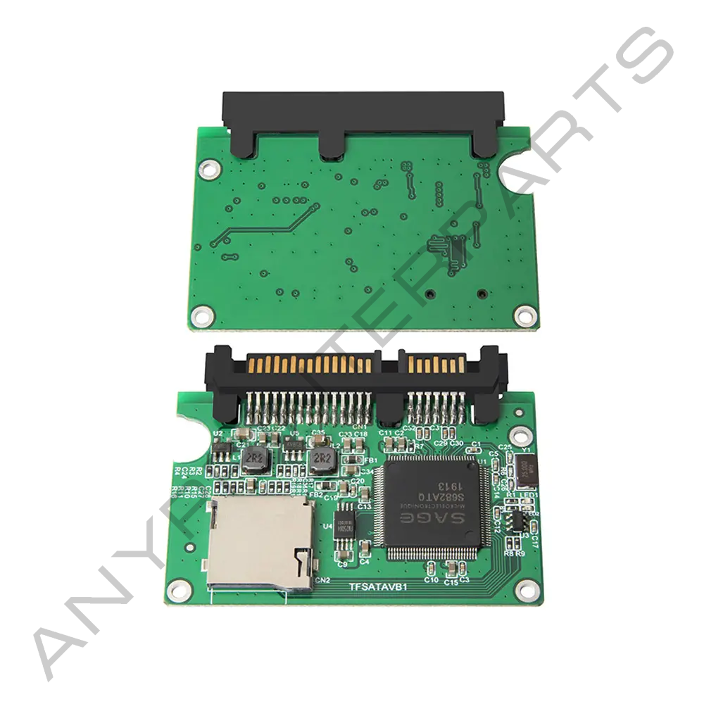 SD or TF Card To 22pin 7+15 SATA Converter Expansion Mini Card Adapter